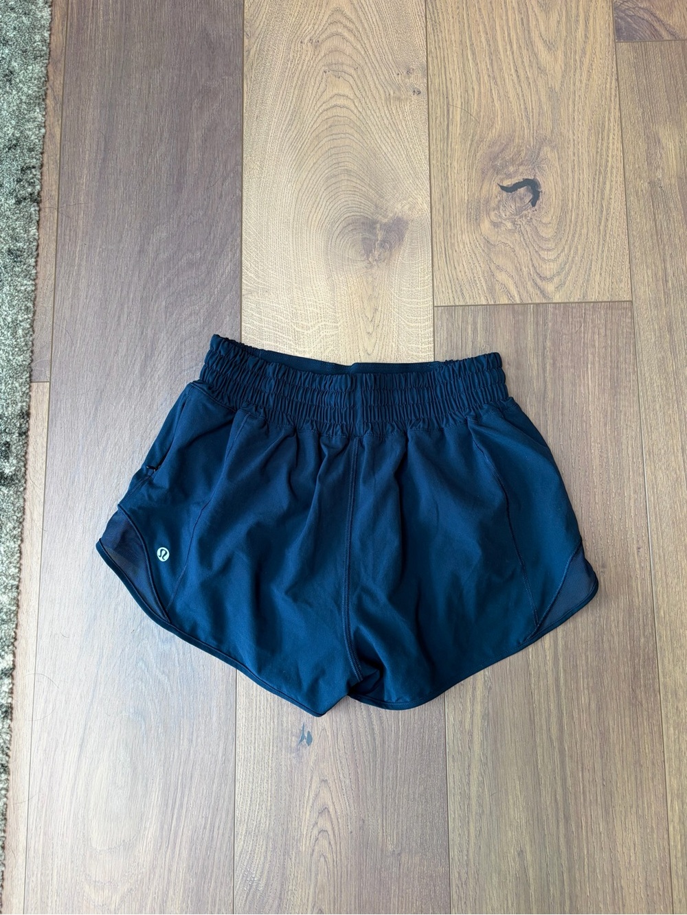 Lululemon Navy High-Rise Shorts